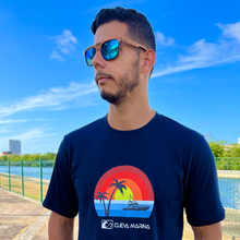 Load image into Gallery viewer, Boat &amp; Sunset T-Shirt
