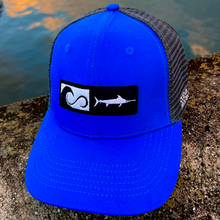 Load image into Gallery viewer, Sailfish Blue Trucker Hat
