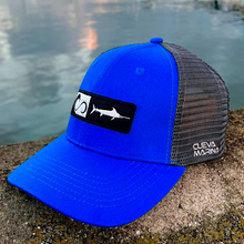 Load image into Gallery viewer, Sailfish Blue Trucker Hat
